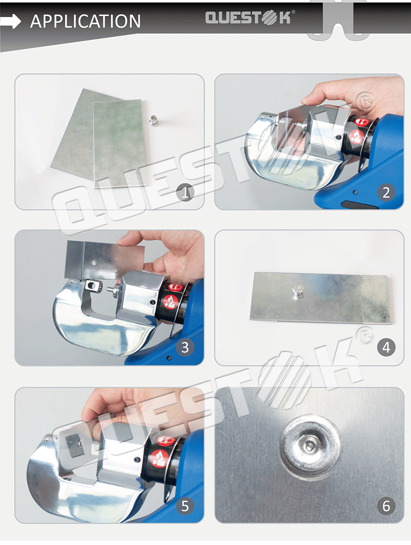 Ffr Rivets FFR S6 - Aluminum car repair riveting gun/ Clinching gun/ Solid rivets ...